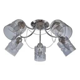 Люстра потолочная Brille в спальню E27 60W CH (LK-690C/5)