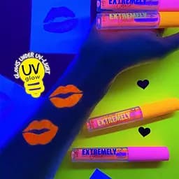 Тінт для губ 7 Days Extremely chick UVglow Neon відтінок 201 Pop-rose 2.5 мл (8056234471040) - мініатюра 5