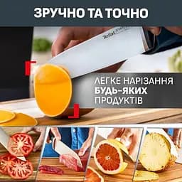 Tefal Набір ножів Tefal Ever Sharp Pro, 6 предметів, нержавіюча сталь, бакеліт, чорний - мініатюра 7