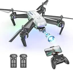Дрон WipKviey TY-T6 Detective Quadcopter Series Квадрокоптер для початківців з камерою 1080p HD і 2 батареями