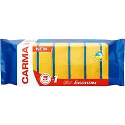 Губка кухонная Carma Эконом 6 шт. (GKEC.643)