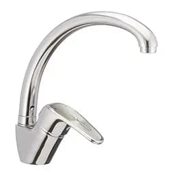 Змішувач для кухні Haiba Magic 011 із сірою ручкою HB0675 Хром