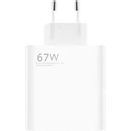 Зарядний пристрій DK Mi Turbo Charge 67W USB Power Adapter для Xiaomi (017091) white