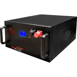 Акумулятор LogicPower LiFePO4 LCD 48V 51.2V/230Ah/11776Wh Smart BMS 200A/100А [23628] [109592] - мініатюра 3