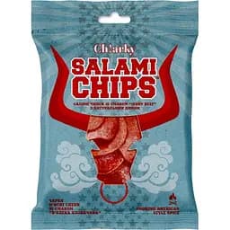 Салямі чипси Ch!arky зі смаком В'ялена яловичина 40 г