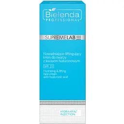 Зволожуючий та ліфтинговий крем для обличчя Bielenda Supremelab SPF 15, 50 мл - мініатюра 3