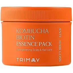 Відновлювальна маска Trimay Kombucha Biotin Anti-Hair Loss Essence Pack проти випадіння волосся з комбучею 180 мл