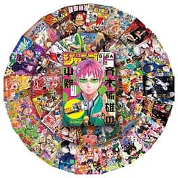 Стікерпак Аніме-хіти: обкладинки набір наклейок GeekLand Anime Hits: Classics and Modernity 50