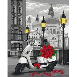 Картина по номерам Brushme Букет с доставкой BS51624 40х50 см