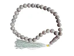 Чотки сірий агат 33 намистини