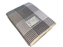 Покривало бавовняне Vladi 170х210 біло-сіро-бежеве