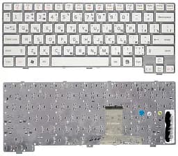 Клавіатура для ноутбука LG (X170) White, (White Frame) - мініатюра 3