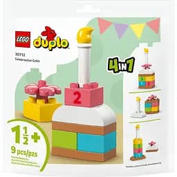 Конструктор LEGO DUPLO My First Святковий торт 9 деталей (30712) 