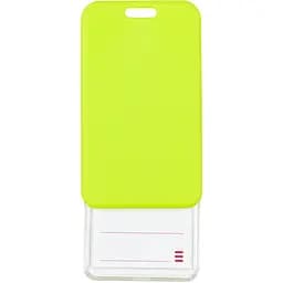 Бейдж-чохол Axent SoftTouch матовий салатовий 4550V (54x85мм) упаковка 5 шт. (4550V-09-A) - мініатюра 3