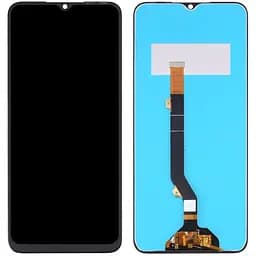 Дисплей Tecno Spark 8P KG7n /Spark 9 Pro KH7n /Infinix Hot 11 X662 чорний