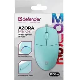 Компьютерная мышка Defender Azora MB-241 LED USB Blue (52243)