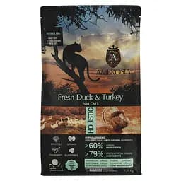 Сухий корм Ambrosia Grain Free Cat Fresh Duck & Turkey для стерилізованих котів зі свіжою качкою та індичкою 1.5 кг - мініатюра 2