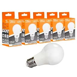 Набор светодиодных ламп Evro Lights 12 Вт 4200 К A-12-4200-27 Е 27, 5 шт. (58706)