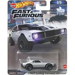 Автомодель Hot Wheels Форсаж Chevy Camaro Offroad 1967 серая (HNW46/HNW47)