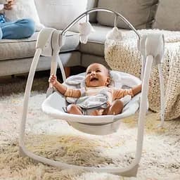 Крісло-гойдалка Ingenuity Comfort 2 Go Cuddle Lamb (12184) - мініатюра 4