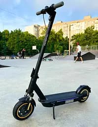 Електросамокат KUGOO G30 PRO Max 600W 18Ah сірий, з посиленим переднім амортизатором - мініатюра 2