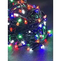 Гірлянда новорічна Конус 30 м 500 LED лампочок кольорова