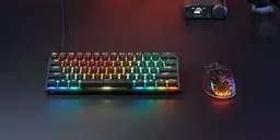 Клавіатура ігрова SteelSeries Apex Pro Mini Gen 3 UA HyperMagnetic, OmniPoint 3.0, OLED (64913)