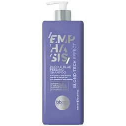 Шампунь живильний BBcos Emphasis Blond-Tech з фіолетово-синім пігментом 1 л