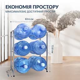 Підставка металева ViO MR6 на 6 бутлів, розбірна - мініатюра 2