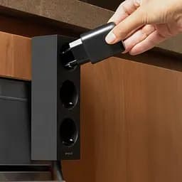 Мережевий фільтр Proove Magnet Strip (3xAC) 1.6m black (PSMS25000001) - мініатюра 3
