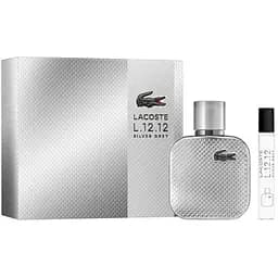 Набір Lacoste Silver Grey L.12.12 50 мл парфумована вода 7.5 мл парфумована вода