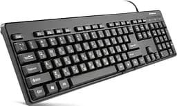 Клавіатура REAL-EL Standard 502 USB black (EL123100023) - мініатюра 2