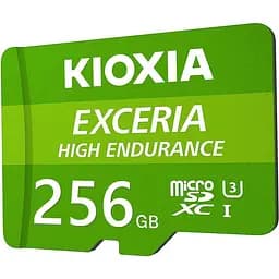 Карта пам'яті Kioxia microSDXC Exceria High Endurance 256GB Class 10 UHS-I U3 V30 (LMHE1G256GG2) [163977] - мініатюра 2