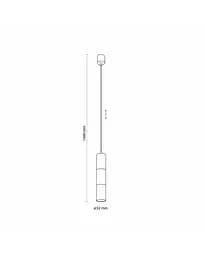 Підвісний світильник TK Lighting 4756 Vivien GU10 1x10W IP20 - мініатюра 2
