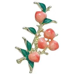 Брошь Персики (49469309)