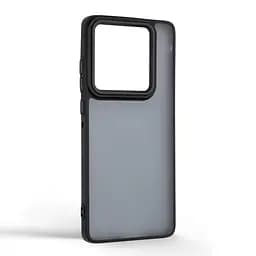 Противоударный чехол для Motorola Edge 60 Pro 5G, Frame, черный, панель-накладка, термополиуретан TPU + поликарбонат PC, защита всего корпуса, защита кнопок и камеры, устойчив к деформациям, ArmorStandart (ARM85840) - мініатюра 2