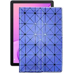 Чохол StatusCASE з екошкіри для планшету Huawei MatePad T10s Синій ромб