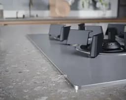 Варильна поверхня газова Electrolux 60 см чугун нержавіюча сталь - мініатюра 2