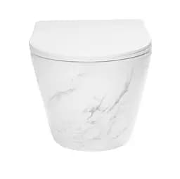 Підвісний унітаз Rea Carlos Nature marble REA-C6606, Мармур - мініатюра 2