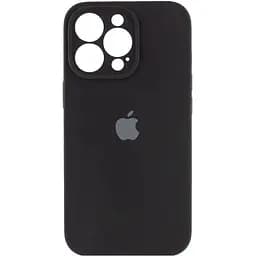 Чохол Silicone Case Full Camera Protective AA для Apple iPhone 14 Pro 6.1" Чорний / Black