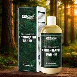 Жидкий концентрат "Скипидарные ванны" 500 мл – Полтавский бишофит для суставов и ухода за кожей