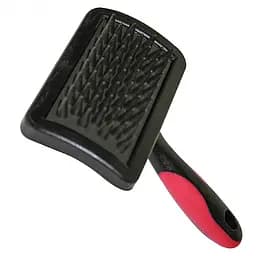 Щітка для котів та собак Croci Vanity масажна 10.5х15.5 см червона (C6067432)