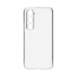 Прозрачный чехол для TECNO Spark 40 Pro 4G (KM6) с защитой камеры, тонкий, силиконовый, бесцветный, ударостойкий, противоударный бампер c закрытой камерой, ArmorStandart (ARM87525)