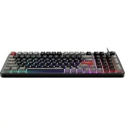 Клавіатура MSI FORGE GK110 UA 98key USB-A EN/UKR/RU LED Black (S11-04UA226-HH9) U1 - мініатюра 4