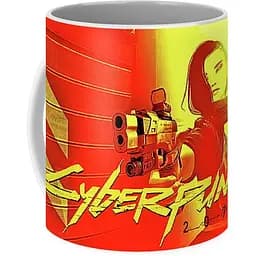 Кружка GeekLand Cyberpunk 2077 Киберпанк 2077 girls CY 02.574 330 мл белая