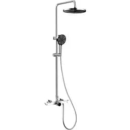 Душова система зовнішнього монтажу Nett для душу WH-19, Хром