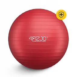 М'яч для фітнесу (фітбол) 4FIZJO 75 см Anti-Burst Red (P-5907739316356) - мініатюра 10