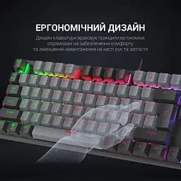 Клавіатура GamePro Blue Switch механічна (MK105B) - мініатюра 8