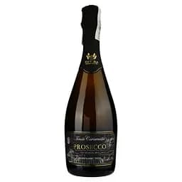 Вино игристое Fidora Prosecco Brut Spumante, белое, брют, 0,75 л
