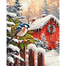 Картина за номерами на підрамнику Brushme Прикраси природи